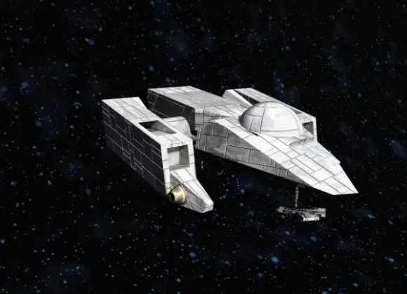 Assault Carrier Spaceship 3d model
