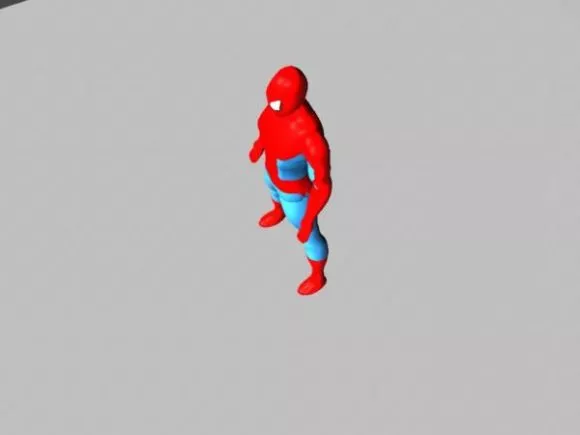 Ghost Rider Man Character 3d model