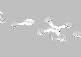 Glass Spider System 3d model