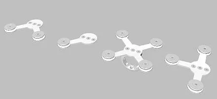 Glass Spider System 3d model Glass Spider System 3d model