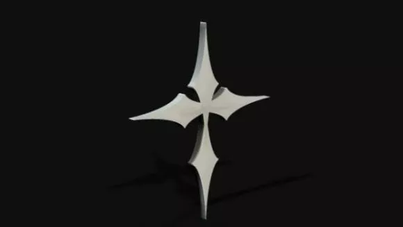 Cross Shape Set 3d model