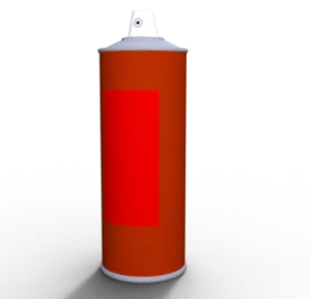 Spray Can Case 3d model