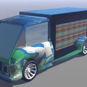 Sprite Truck Transport 3d model