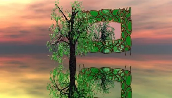 Broadleaf Tree Pack With Grass 3d model