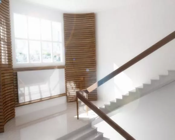 Ancient Architecture Corridor With Column 3d model
