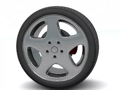 Mirage Wheels Rim 3d model