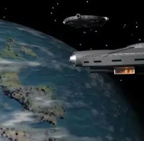 Starship Spacecraft 3d model