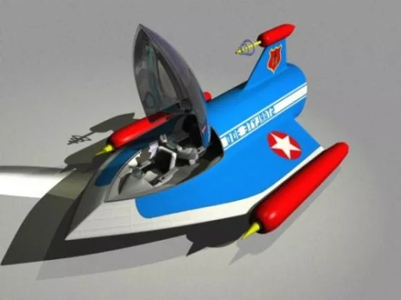 Stargate Spaceship 3d model