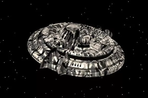 Ufo Scifi Spacecraft 3d model