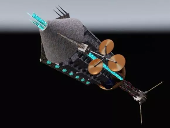 Futuristic Spaceship Starship Heliopolis 3d model Futuristic Spaceship Starship Heliopolis 3d model