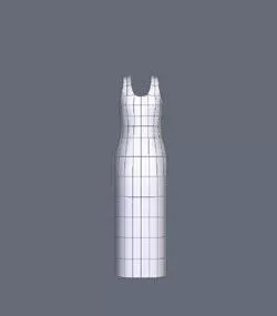 Girl Dress 3d model