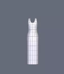 Pg Girl Character With Bottle Of Shampoo 3d model