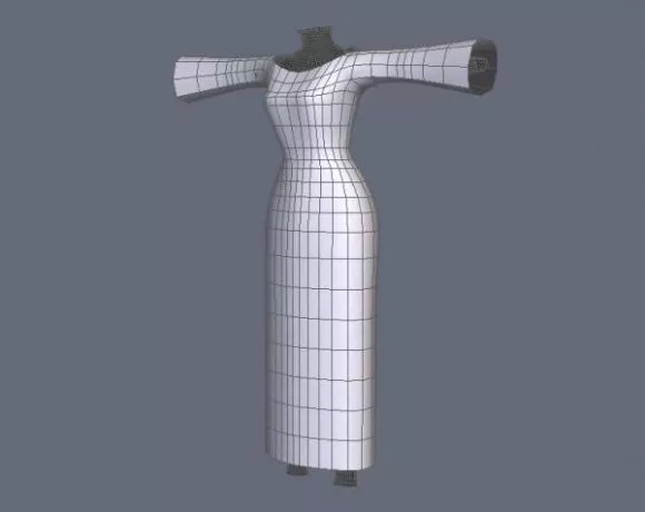 Starter Dress Fashion Design 3d model Starter Dress Fashion Design 3d model