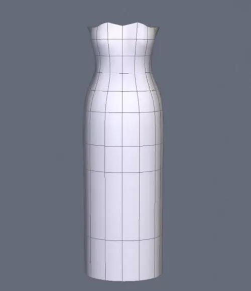 Young Girl Character T Pose 3d model