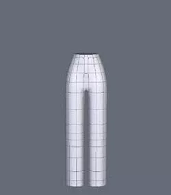 Aiko Starter Pants Fashion 3d model