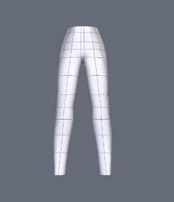 Hoverboard With Bikini Girl 3d model