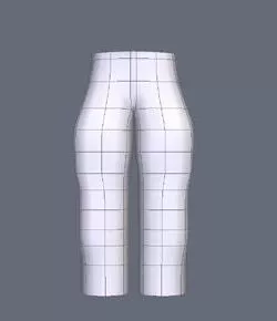 Starter Pant Fashion 3d model