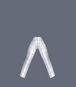 Women Pant Fashion 3d model