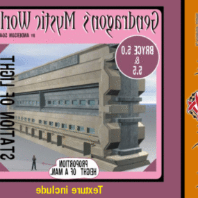 Station Of Light Building 3d model