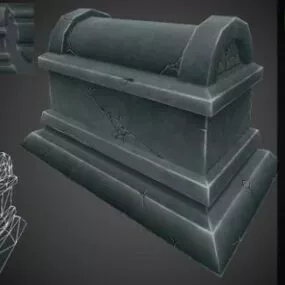 Stone Coffin 3d model