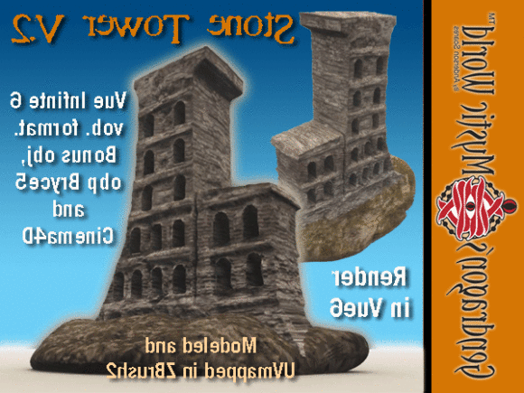 Bell Tower Structure 3d model