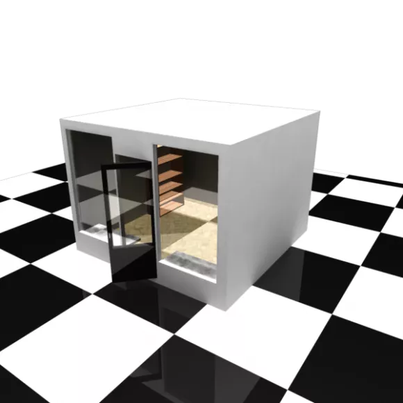 Food Store Package 3d model