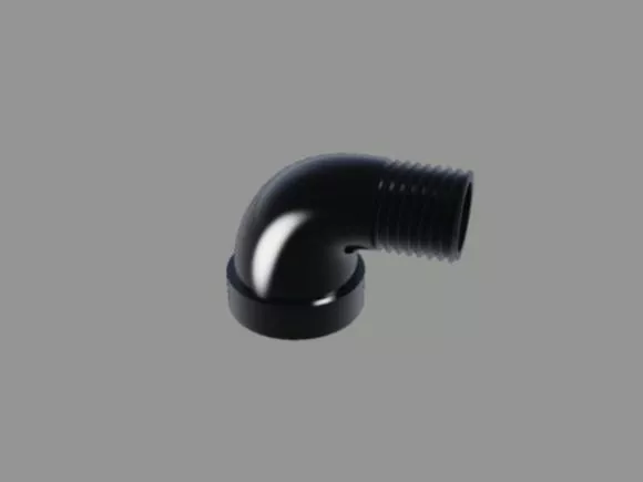 Plastic Pvc Water Tube 3d model Plastic Pvc Water Tube 3d model