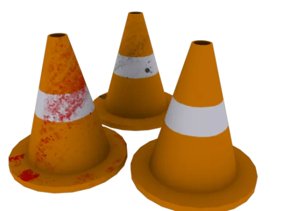 Cola Booth Equipment 3d model
