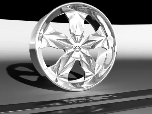 Struck Wheels Rim 3d model Struck Wheels Rim 3d model