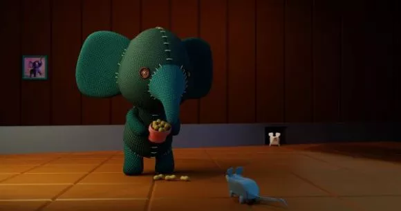 Beauty Stuffed Toy Elephant Animal 3d model Beauty Stuffed Toy Elephant Animal 3d model