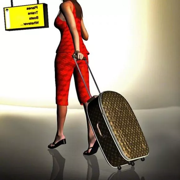 Stick Figure Animated Rigged 3d model