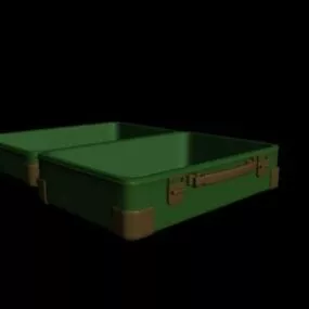 Old Suitcase 3d model