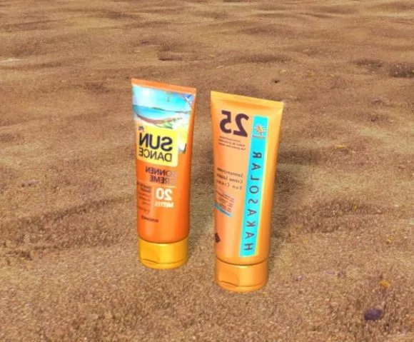Cosmetic Accessories Bottle Objects 3d model
