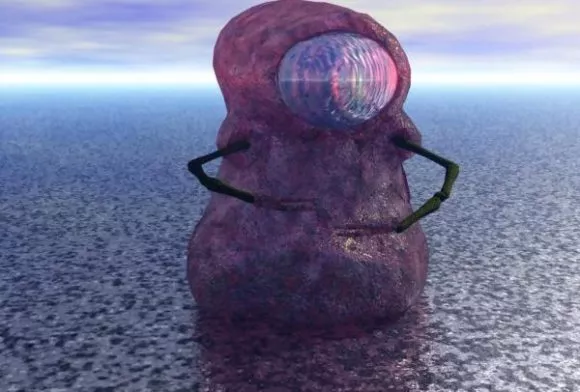 Cool Alien Character 3d model Cool Alien Character 3d model