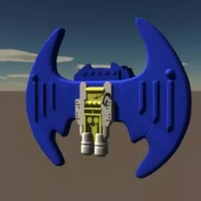 Superhero Wing Robot 3d model