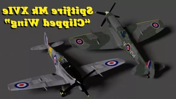 Fighter Aircraft Spitfire 3d model Fighter Aircraft Spitfire 3d model