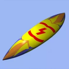 Surfboard Sport 3d model