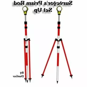Surveyor Prism Rod Equipment 3d model