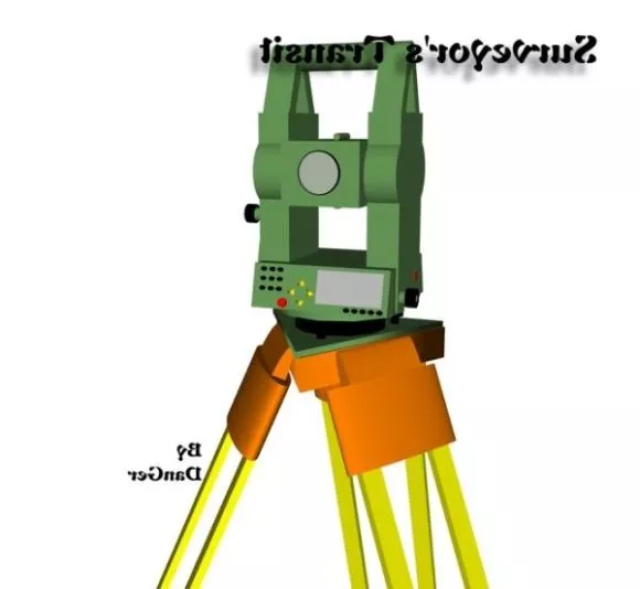 Surveyor Transit 3d model Surveyor Transit 3d model