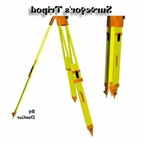 Surveyor Tripod 3d model