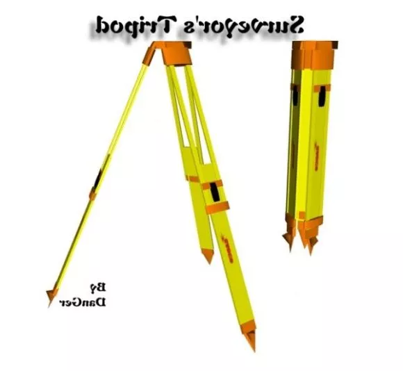 Surveyor Tripod 3d model Surveyor Tripod 3d model
