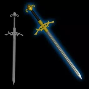 Sword Gaming Stuff 3d model