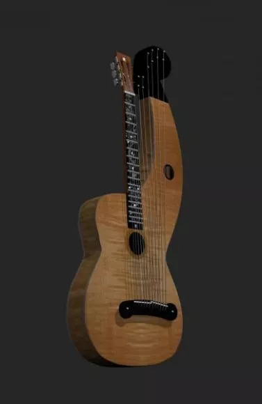Symphony Electric Guitar 3d model Symphony Electric Guitar 3d model