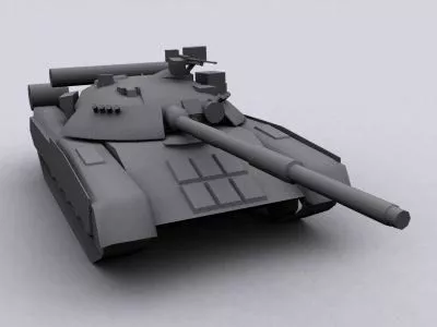 Weapon Ww1 Tank 3d model