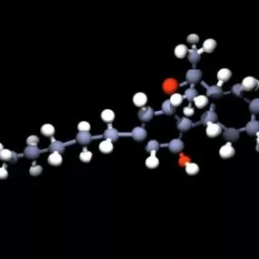 Dotted Molecule Shape Decoration 3d model