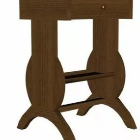 Elegant Modernism Table 3d model