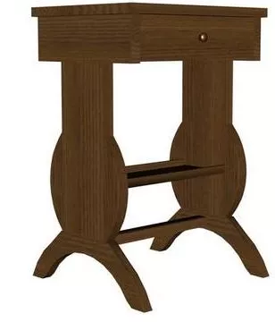 Modern Chinese Console Desk 3d model
