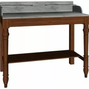 Table Antique Furniture 3d model