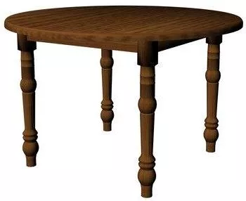 Set Of Leather Couches And Coffee Table On Rug 3d model