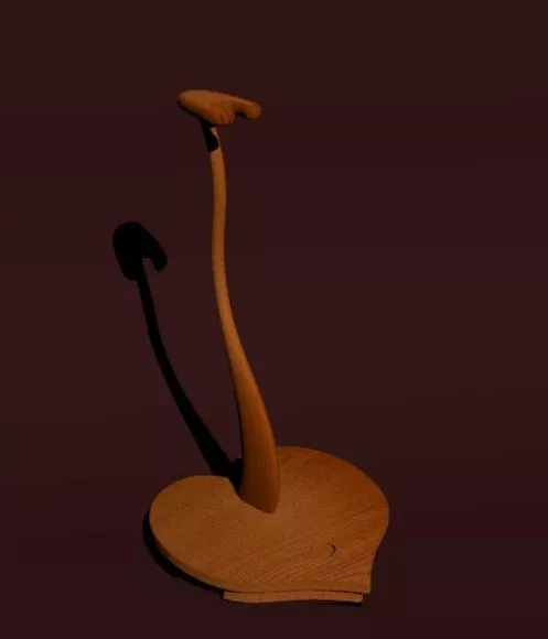 Wine Rack Display Shelf 3d model